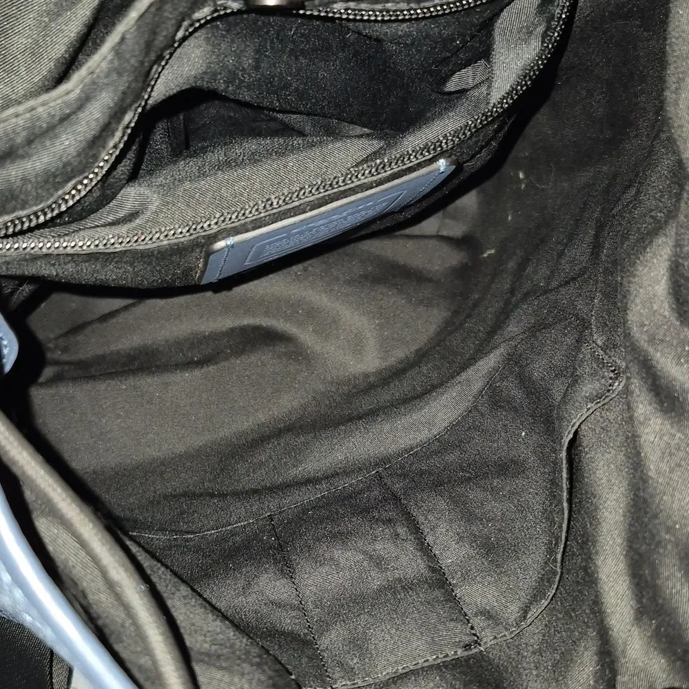 Coach Nylon Leather Trek Optical Dot Rucksack Backpack